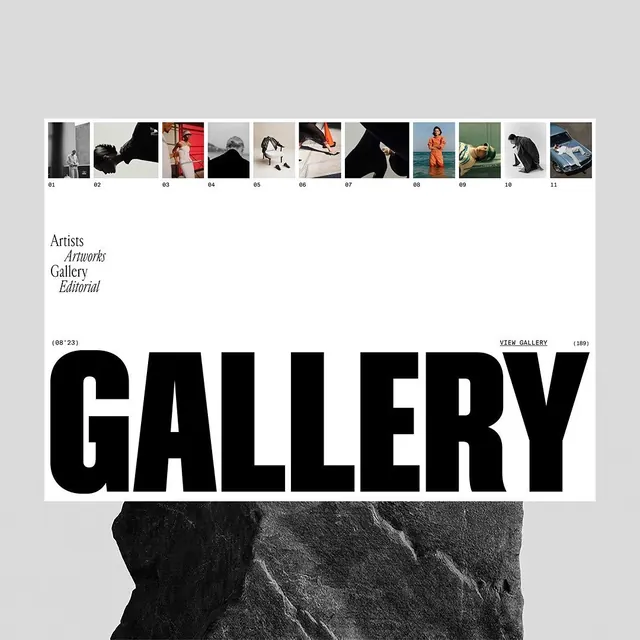 Avrin Gallery Editorial Layout