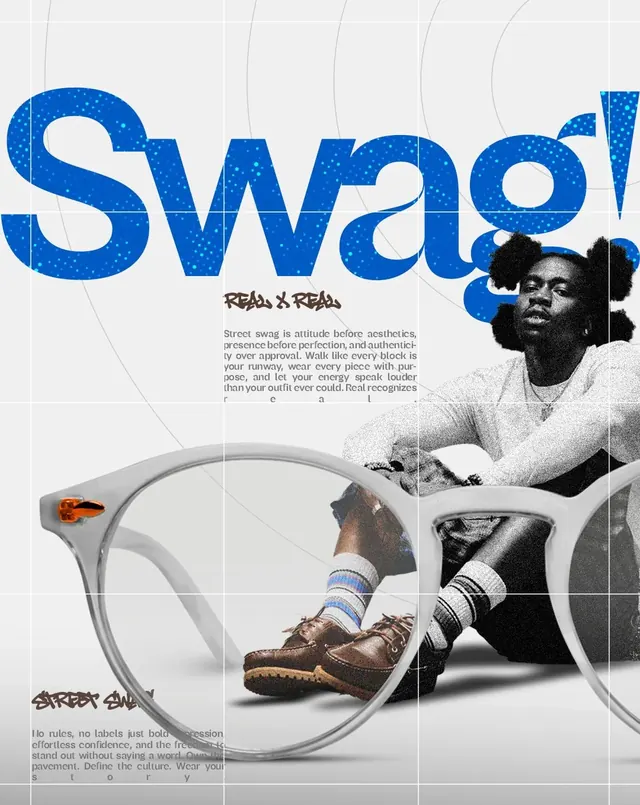 Shades Series Posters, editorial, vibrant