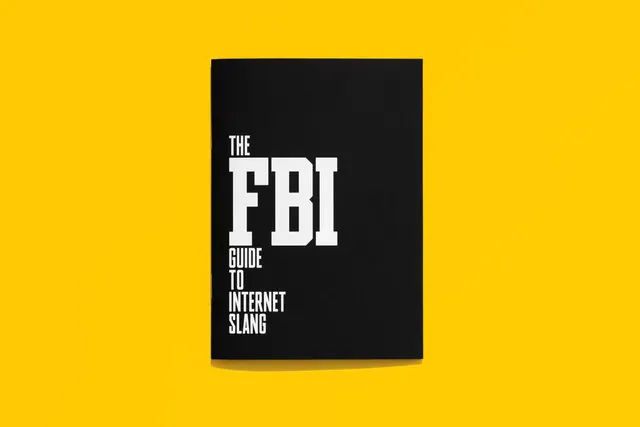 The FBI Intelligence Line Book Cover, minimal, brutalist, high-contrast