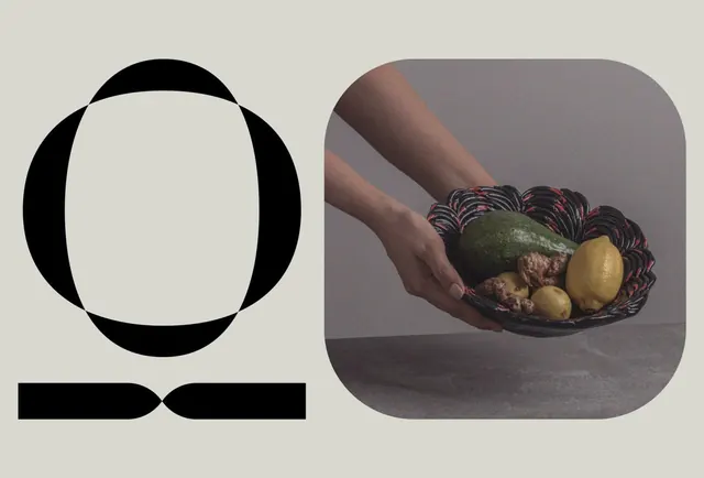 Minimal organic editorial spread, minimal, organic, dark
