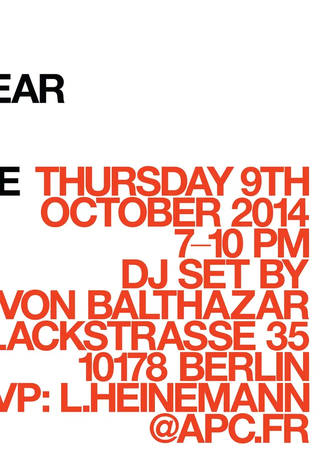 Event Poster Typography
