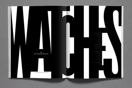 WATCHES Editorial Spread