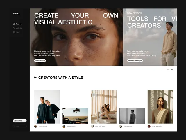 Minimal editorial editorial spread, minimal, editorial, light