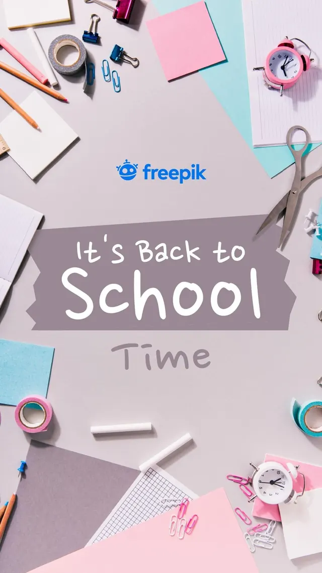 It's resources 101 time! 👌 This time: Back to school 🎒, editorial, playful, light