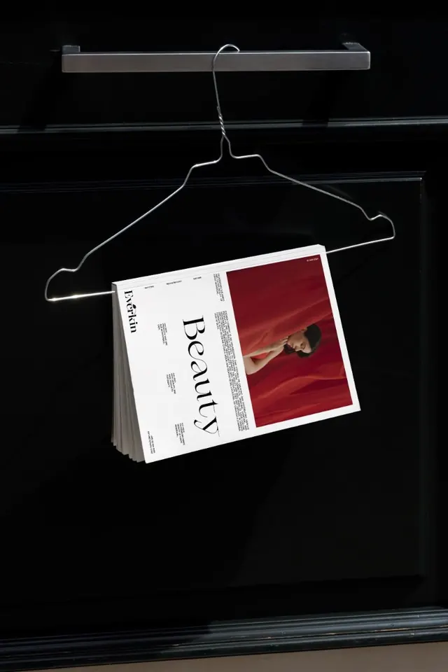 Everkin, minimal, editorial, dark