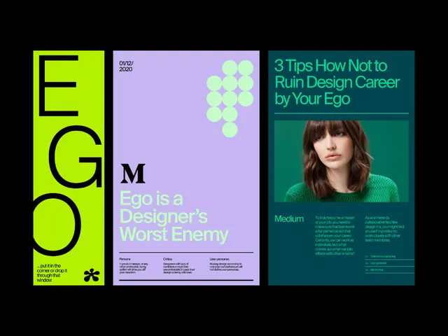 Editorial minimal poster, editorial, minimal, dark