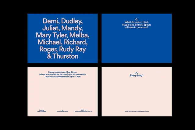 Minimal corporate-clean type specimen, minimal, corporate-clean, cool