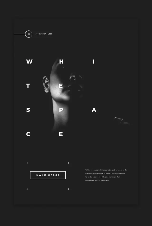 Minimalist Editorial Layout, minimal, swiss, monochrome