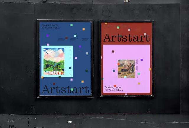 Minimal editorial type specimen, minimal, editorial, dark