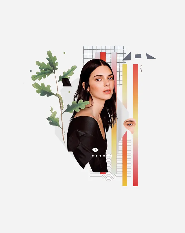 Kendall, editorial, organic, light