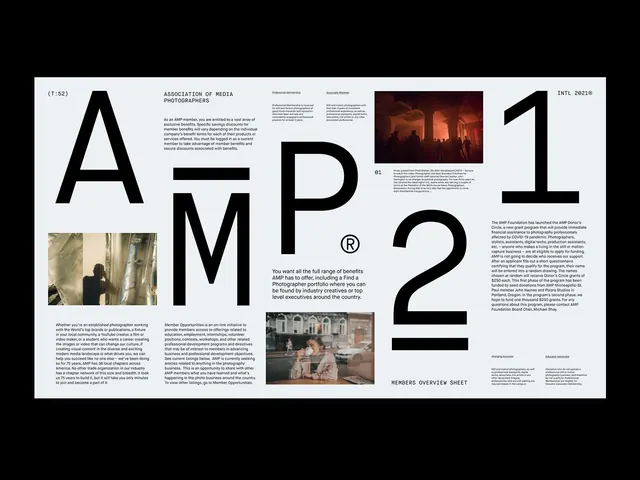 Minimal editorial type specimen, minimal, editorial, light