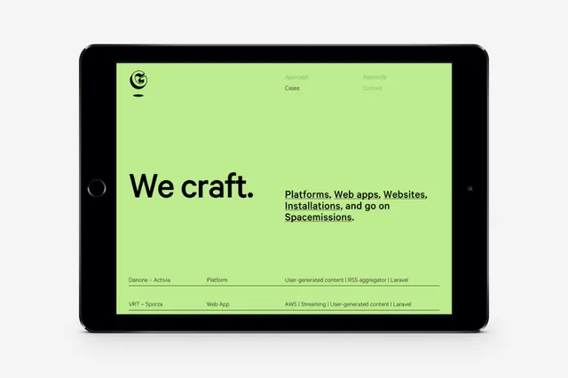 Flat minimal type specimen, flat, minimal, dark
