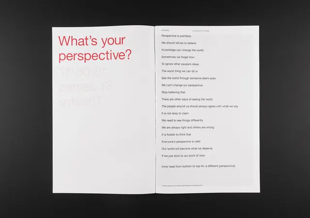 Editorial Layout with Typography