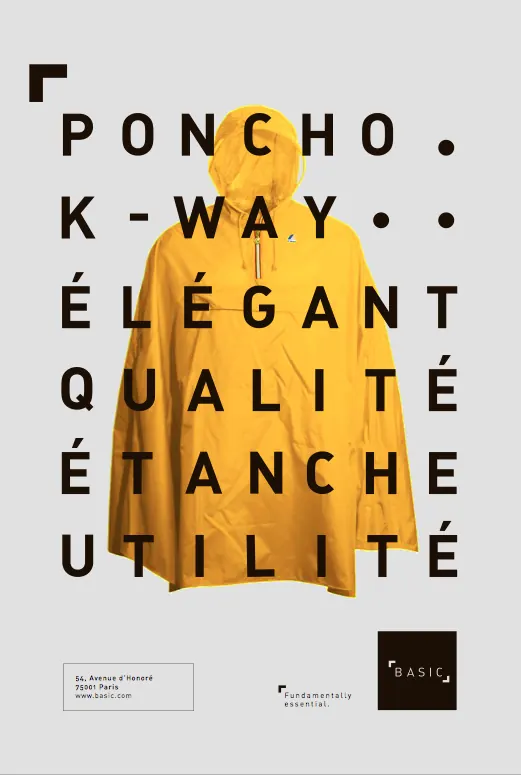 Poncho Typography Poster