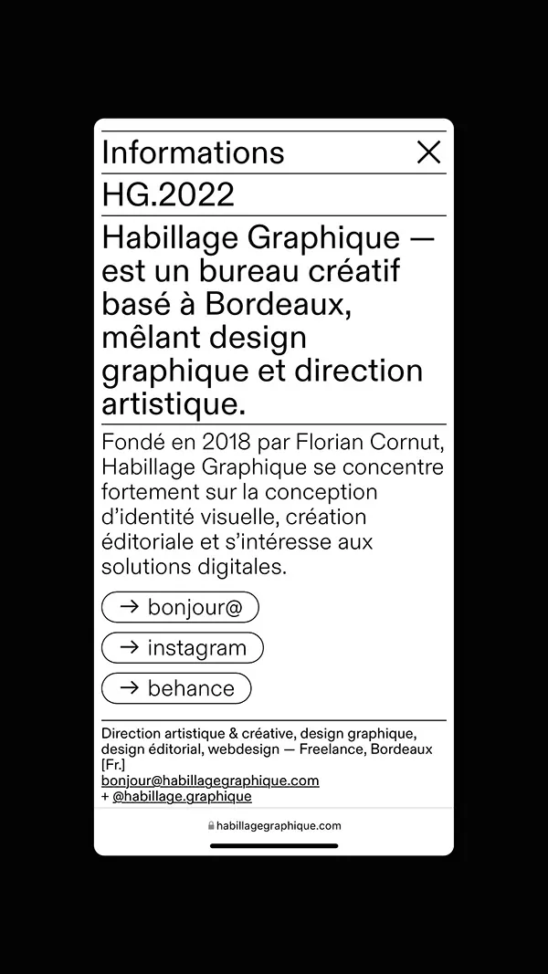Minimal type specimen, minimal, dark