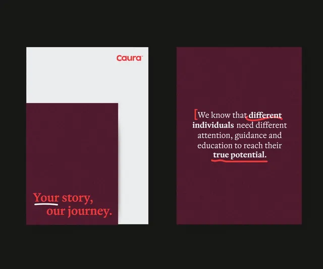Minimal corporate-clean editorial spread, minimal, corporate-clean, light
