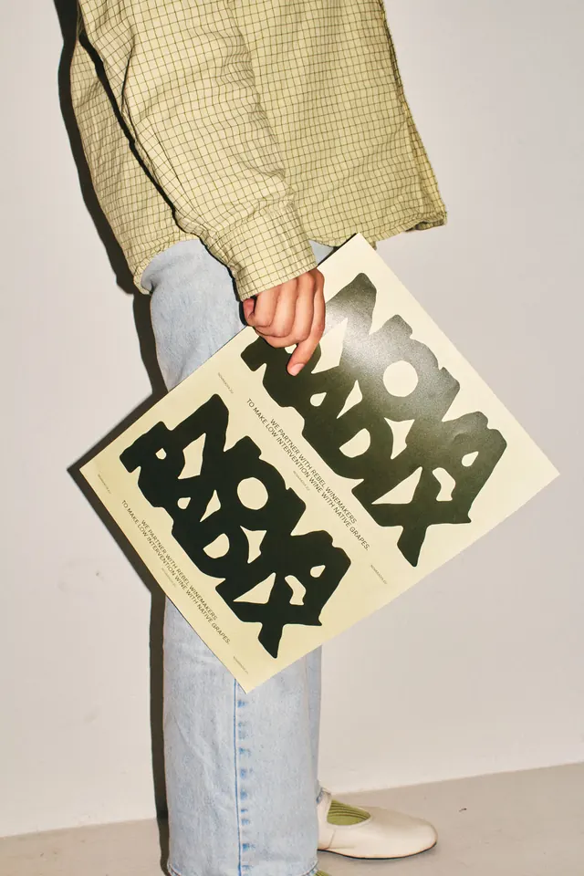 Nova Radix Poster, editorial, minimal, light
