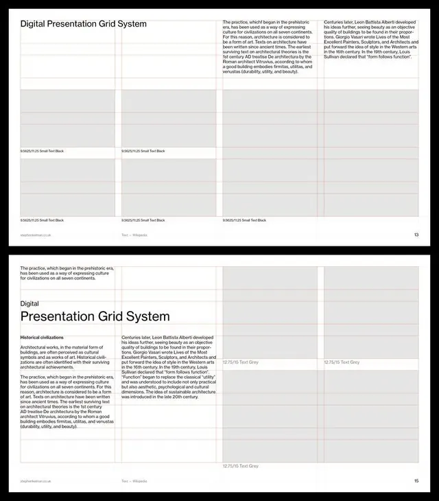 Minimal type specimen, minimal, light