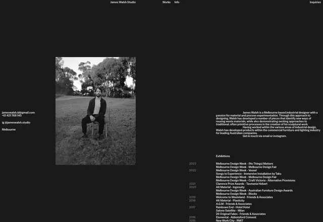 Monochrome Editorial Layout
