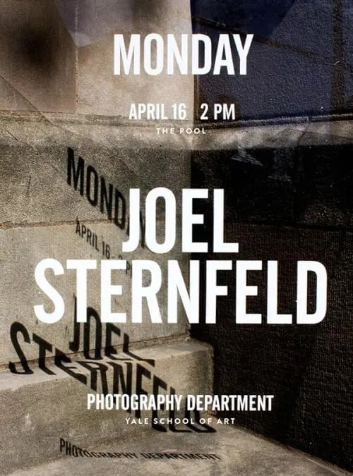 Joel Sternfeld Photography Department Poster