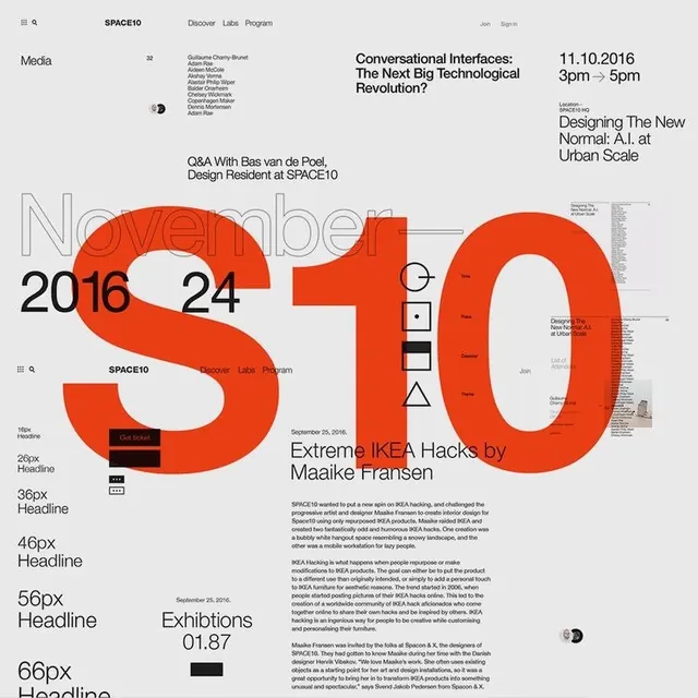 Typography and Layout Design Reference