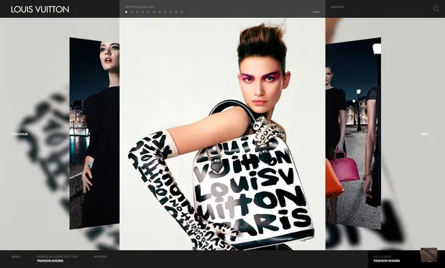 Louis Vuitton Editorial Spread