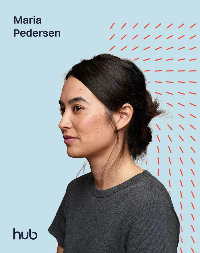 Minimal geometric editorial spread, minimal, geometric, cool