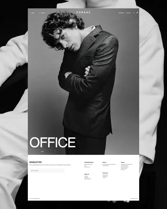Office Editorial Layout