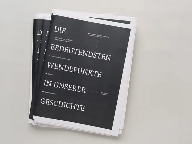 German Typography Editorial Layout