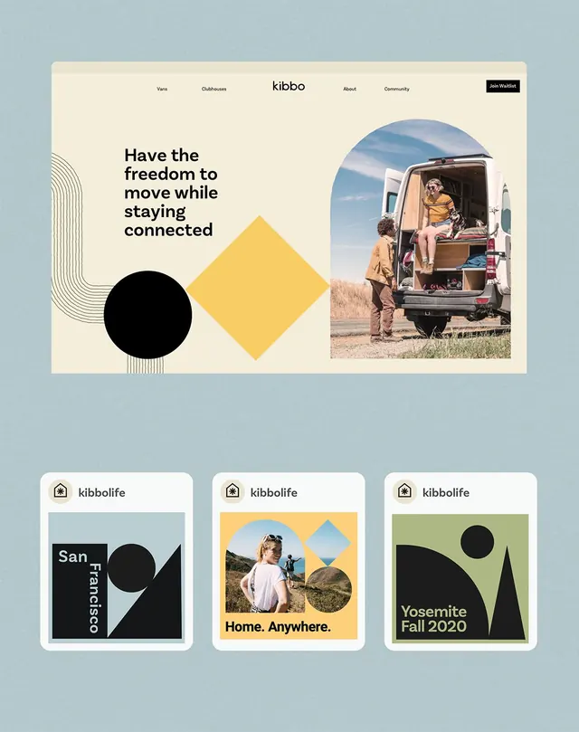 Minimal organic editorial spread, minimal, organic, light
