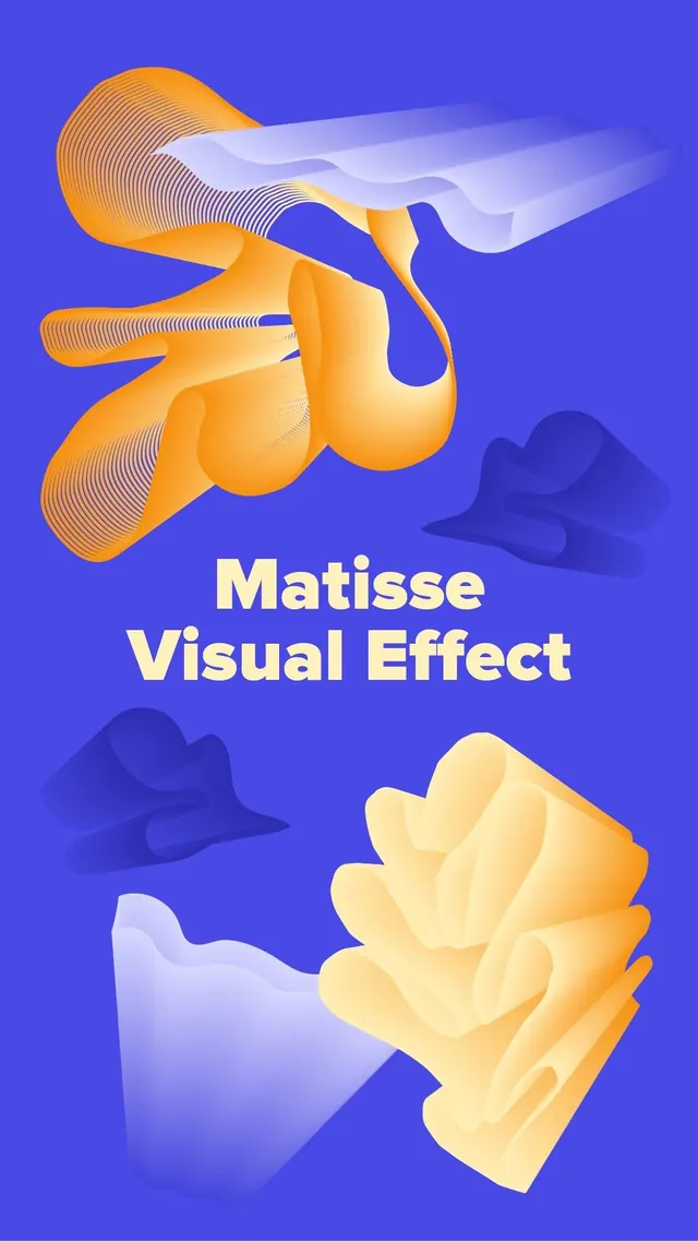 Matisse Visual Effect 🪸, editorial, abstract, vibrant