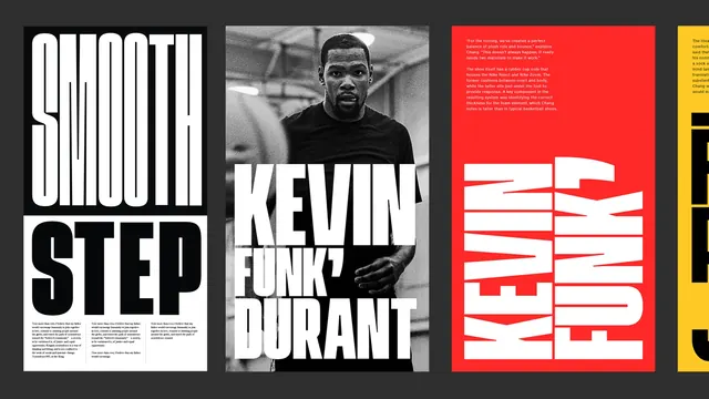 Kevin Durant Editorial Layout
