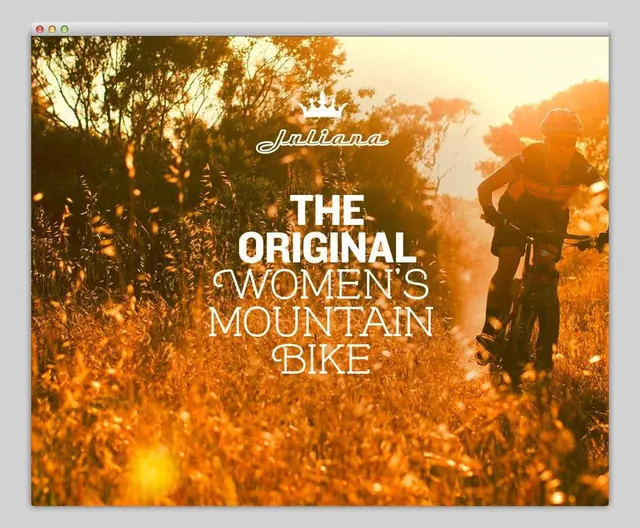 The Original Women's Mountain Bike Advertisement