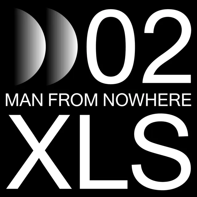 Man From Nowhere XLS cover, minimal, editorial, dark