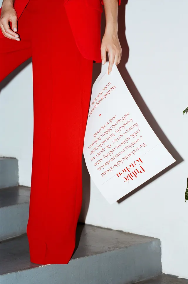Editorial luxury poster, editorial, luxury, light