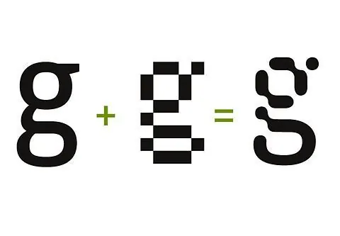 Minimal geometric type specimen, minimal, geometric, dark