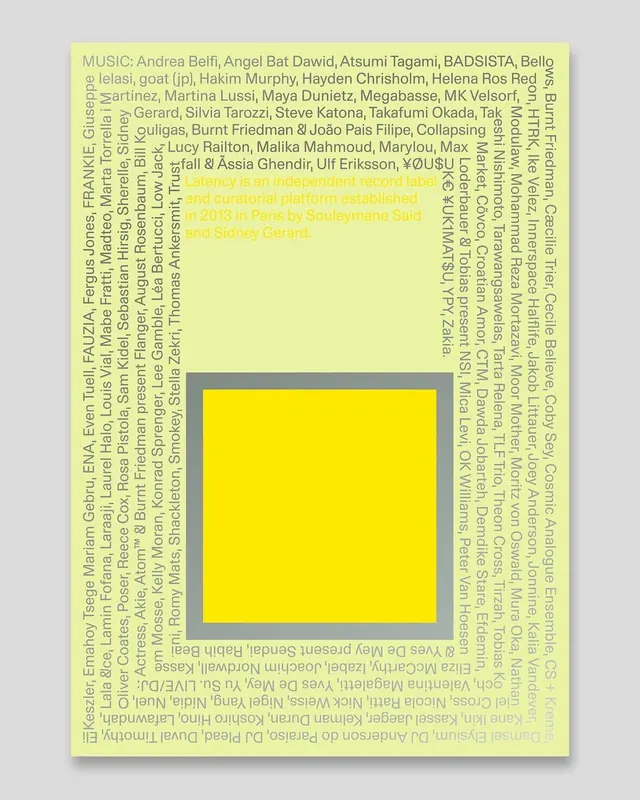 Minimal type specimen, minimal, dark