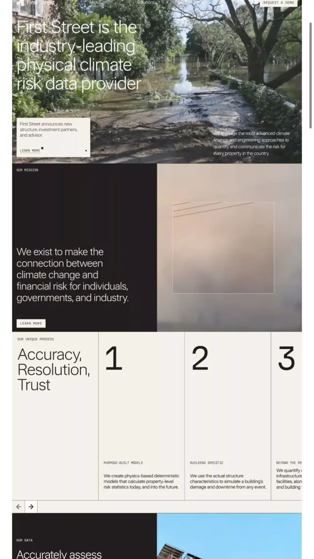 Minimal corporate-clean editorial spread, minimal, corporate-clean, light