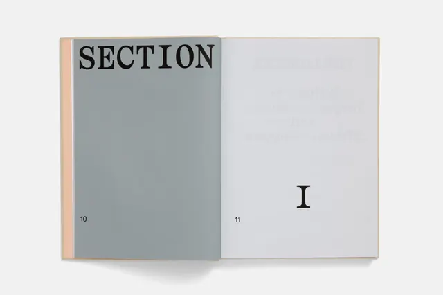 Minimal editorial type specimen, minimal, editorial, light
