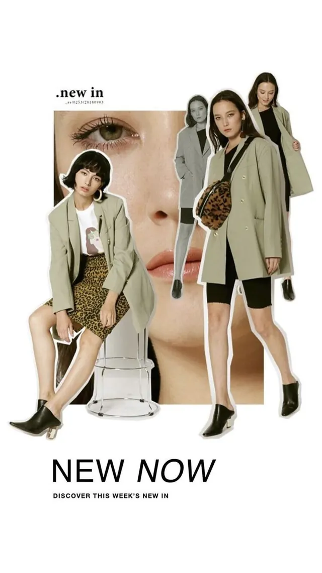 Editorial minimal collage, editorial, minimal, light
