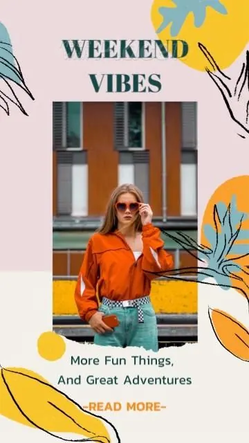 Instagram Story Video Maker with Colorful Animations, editorial, playful, light