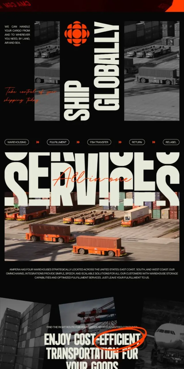 Corporate-clean minimal type specimen, corporate-clean, minimal, dark