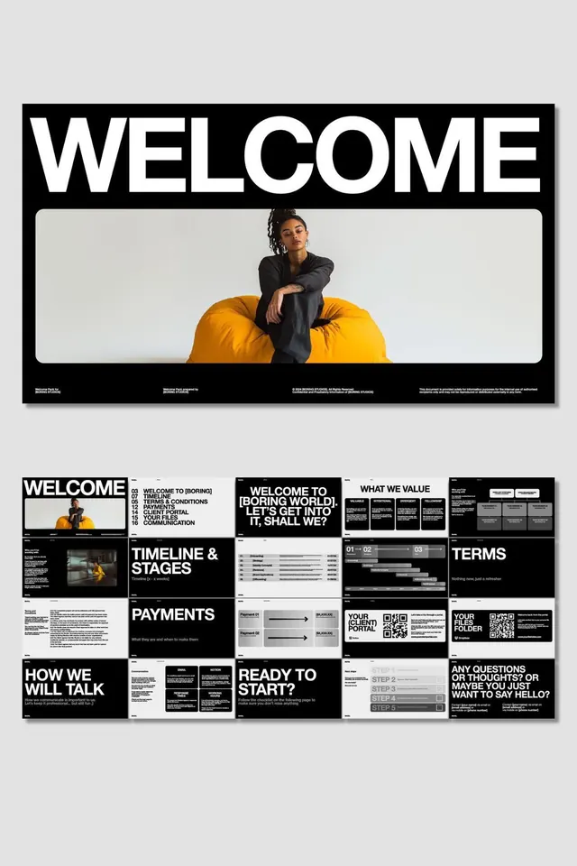 Minimal corporate-clean type specimen, minimal, corporate-clean, dark