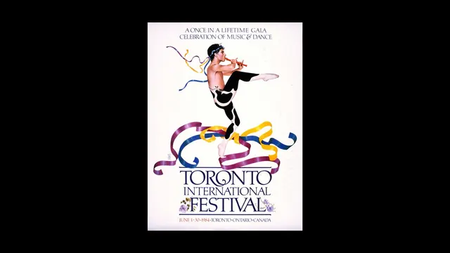 Toronto International Film Festival Poster, illustrated, playful, vibrant