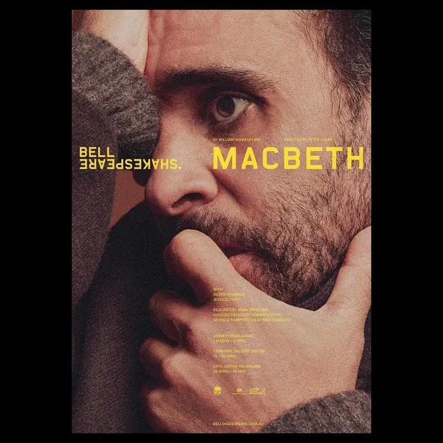 Macbeth Movie Poster, editorial, photographic, dark