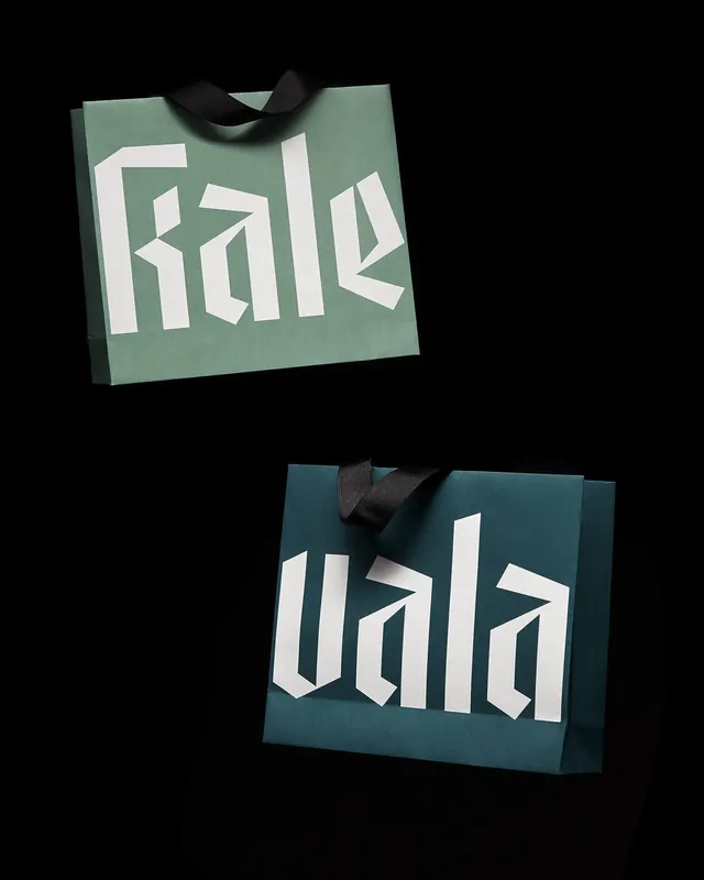 Kale Vala shopping bags, luxury, minimal, dark