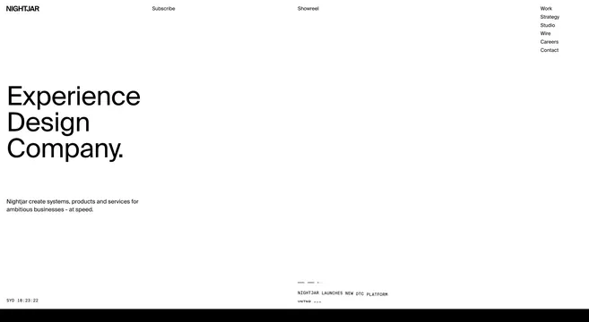 Experience Design Company Layout