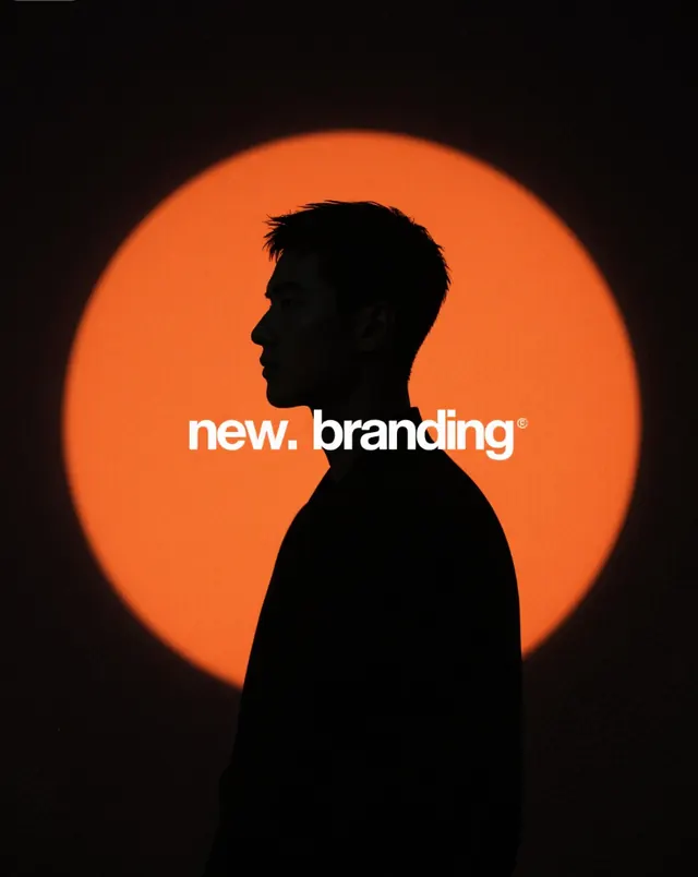 New Branding Silhouette, minimal, dark