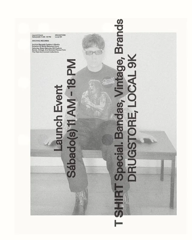 T-Shirt Launch Event Poster