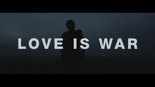 Love Is War Typography